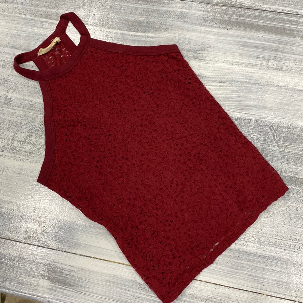 Hollister Red Tank